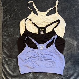 Bundle of 3 TEK low impact sports bras